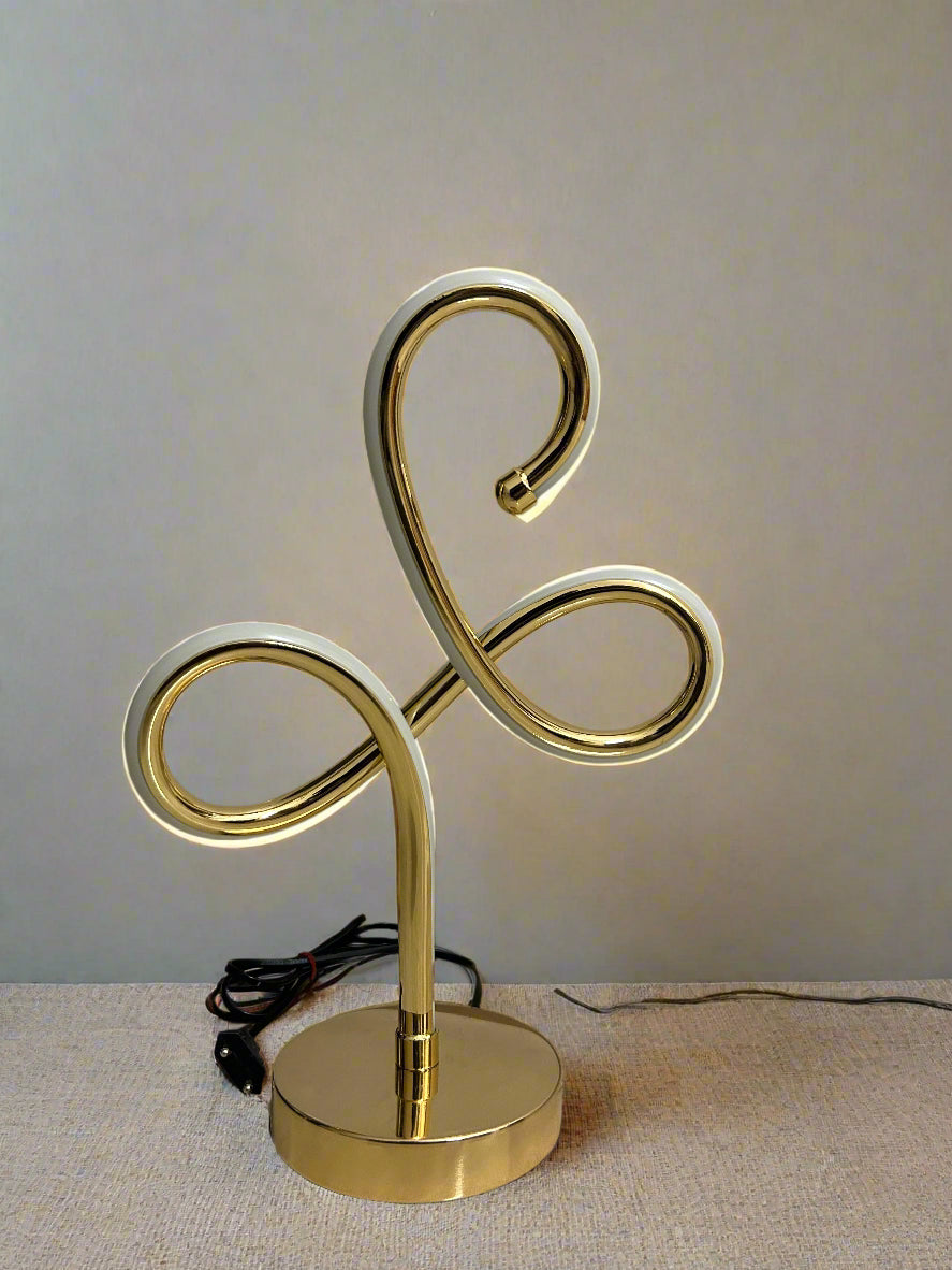 Twin Loop Luxe Lamp