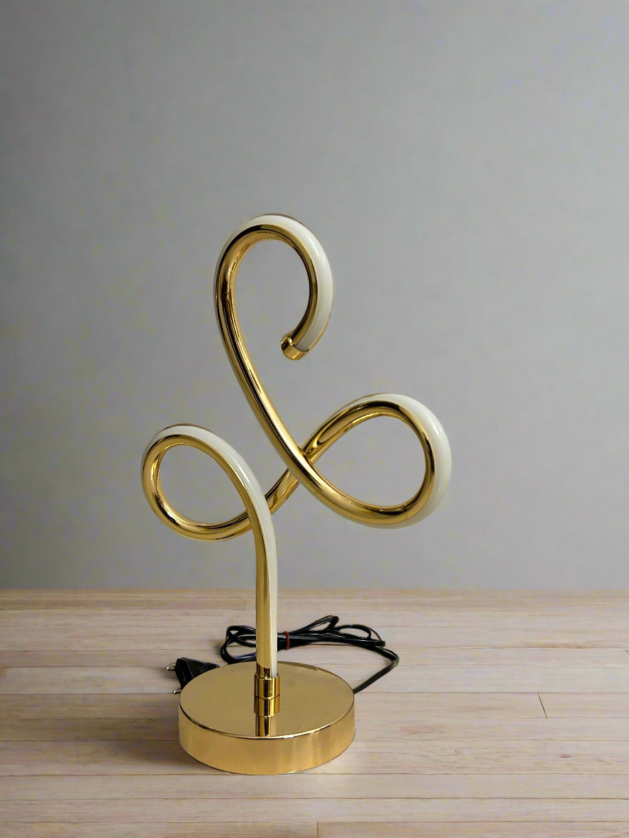 Twin Loop Luxe Lamp