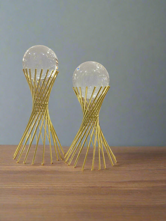 Luxury Glass Sphere Showpiece