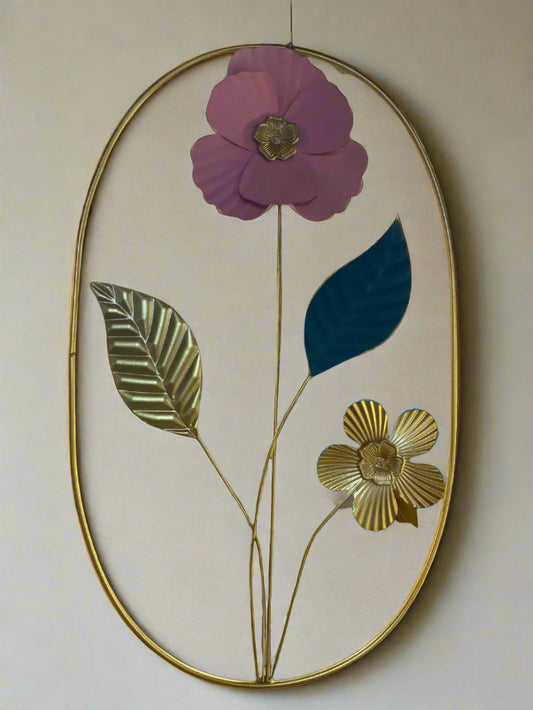 Oval Metal Frame