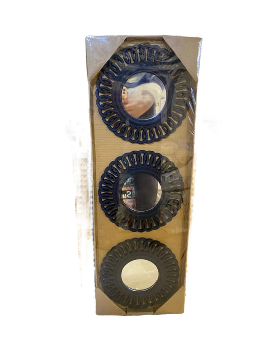 Black Trio Mirror Set