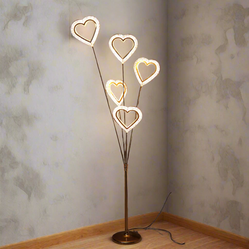 Elegant Heart Lamp