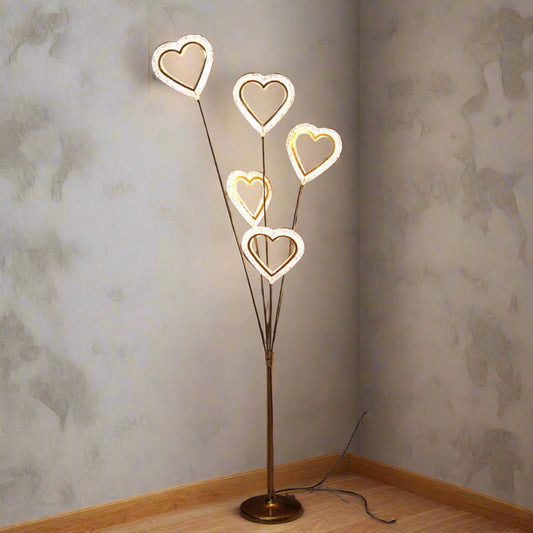 Elegant Heart Lamp