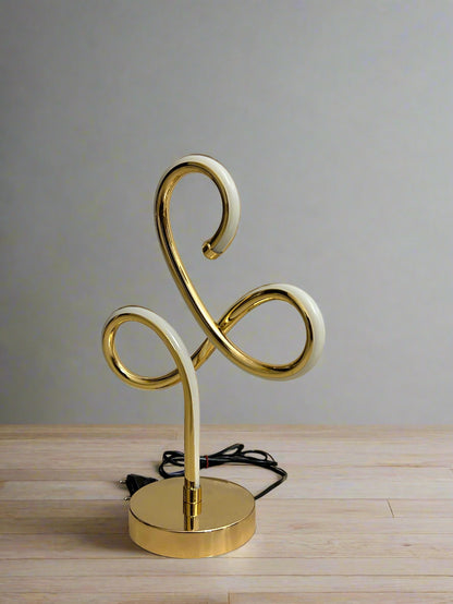 Twin Loop Luxe Lamp