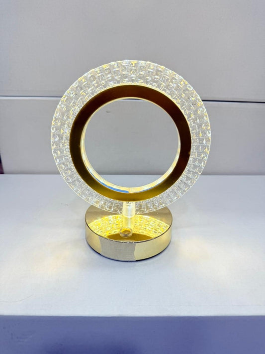 Circular Crystal Lamp