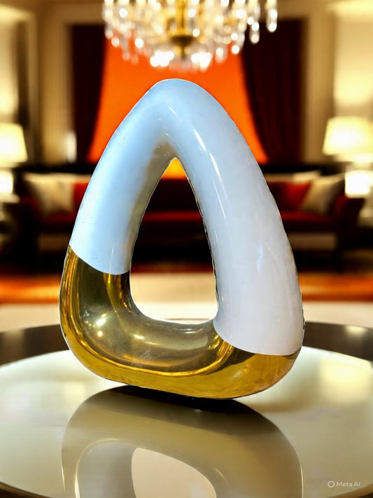 Triangular Elegance Showpiece