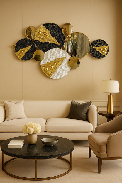 Golden Reflections Wall Art