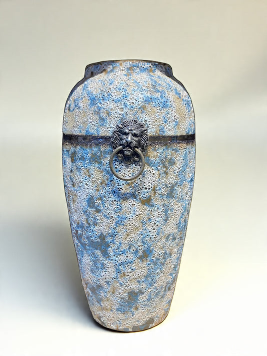 Textured Ceramic Vase Showpiece