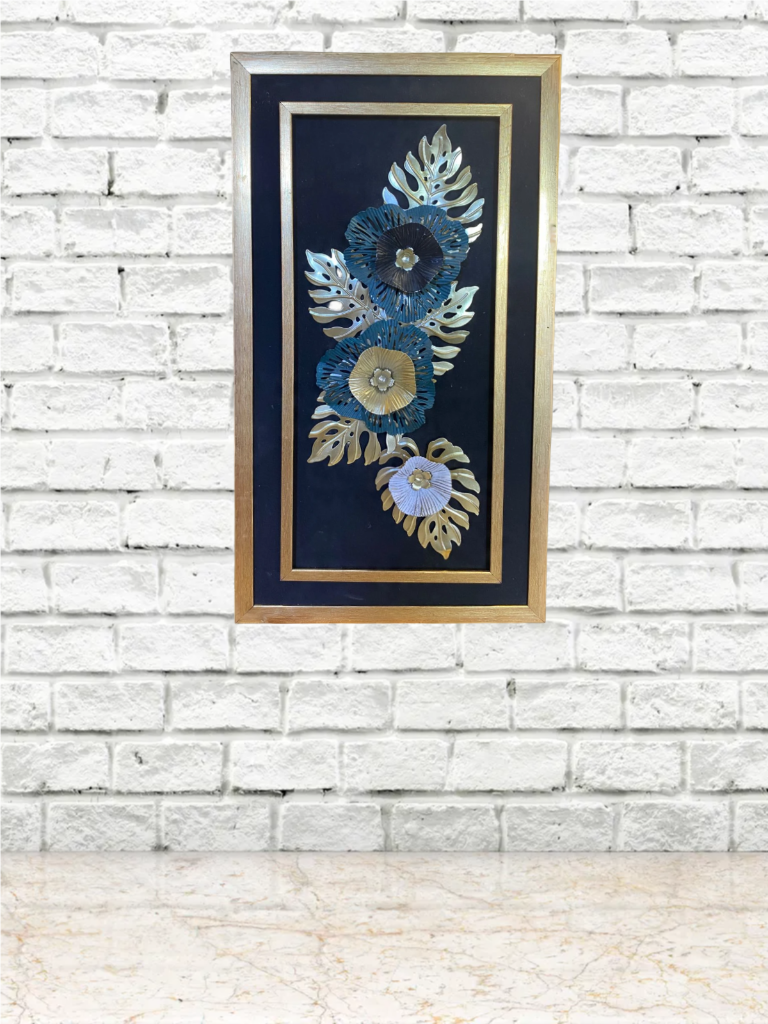 Golden Petal Wall Art
