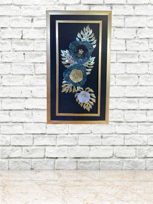 Golden Petal Wall Art